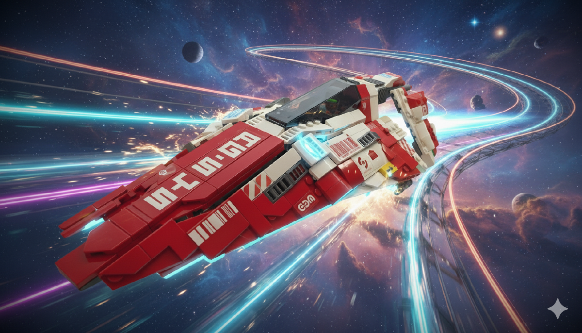 From Pixels to Bricks: My Wipeout AG-Systems Lego Build · Andre